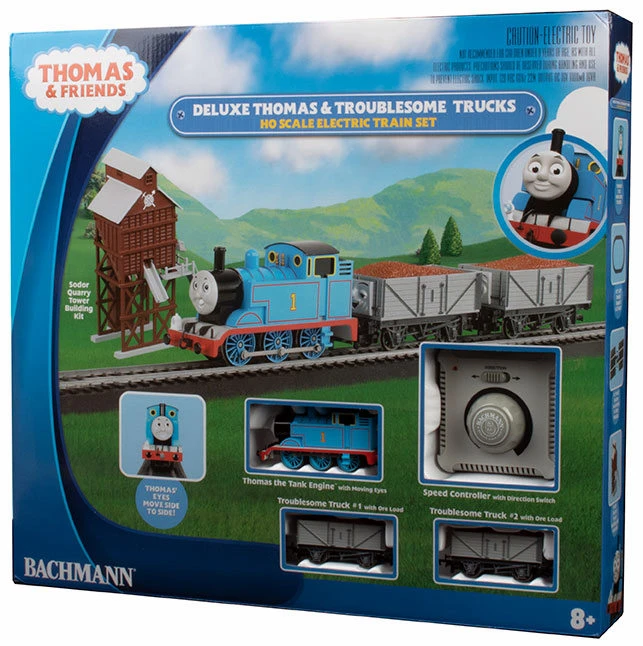 Bachmann HO 00760 Deluxe Thomas And The Troublesome Trucks Freight Set 3 Bachmann HO 00760 Deluxe Thomas And The Troublesome Trucks Freight Set