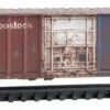 Micro-Trains N 02744470 Weathered 50' Rib Side Box Car With Plug Door And No Roofwalk, Bangor And Aroostook -Model Train Shop 02744470 65606.1678981928