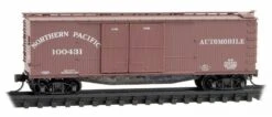Micro-Trains N 04100070 40' Double-Sheathed Wood Box Car, Northern Pacific #100431