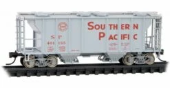 Micro-Trains N 09500071 PS-2 2-Bay Covered Hopper, Southern Pacific #401155