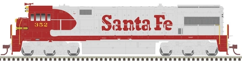 Atlas Master Line HO 10003703 Gold Series U28CG, Santa Fe (As Delivered) #357 3 Atlas Master Line HO 10003703 Gold Series U28CG, Santa Fe (As Delivered) #357