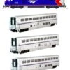Kato N 101788-1 Amtrak ALC-42 And Superliner Phase VI 4-Unit "Starter Series" Set With Lighting 2 Kato N 101788-1 Amtrak ALC-42 And Superliner Phase VI 4-Unit "Starter Series" Set With Lighting -Model Train Shop 101788 98106.1674836630