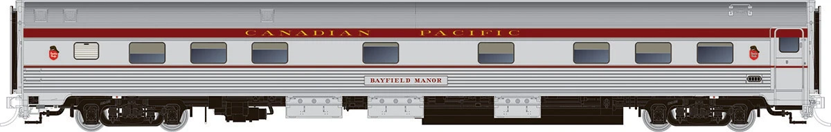 Rapido HO 119006 Budd Manor Sleeper Car, Canadian Pacific "Sherwood Manor"