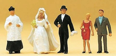 Preiser HO 14058 Wedding Group Catholic (5) 3 Preiser HO 14058 Wedding Group Catholic (5)