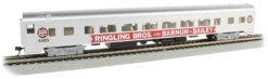 Bachmann HO 14210 Smooth Side Coach, Ringling Bros. And Barnum & Bailey