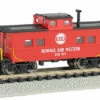 Bachmann N 16865 NE Steel Caboose, Norfolk And Western #500825 1 Bachmann N 16865 NE Steel Caboose, Norfolk And Western #500825 -Model Train Shop 16865 94405.1671257237