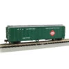 Bachmann Silver Series N 17957 ACF 50' Steel Refrigerator Car, Railway Express Agency #7769 -Model Train Shop 17957 41757.1671229417