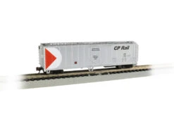 Bachmann Silver Series N 17959 ACF 50' Steel Refrigerator Car, Canadian Pacific #287217