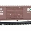 Micro-Trains N 18200190 50' Standard Box Car With 8' Double Sliding Doors, No Roofwalk, And Short Ladders, Southern #43022 -Model Train Shop 18200190 25471.1685641135