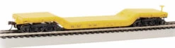 Bachmann Silver Series HO 18343 52' Center-Depressed Flat Car, Frisco #3900