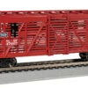 Bachmann HO 19712 Animated Stock Car With Cattle, Frisco #47667 -Model Train Shop 19712 09622.1671274685
