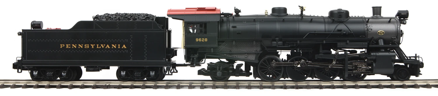MTH Premier O 20-3839-1 2-8-2 USRA Light Mikado Steam Engine, Pennsylvania Railroad #9628 3 MTH Premier O 20-3839-1 2-8-2 USRA Light Mikado Steam Engine, Pennsylvania Railroad #9628