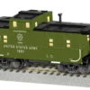Lionel S 2219240 American Flyer Caboose, US Army #1991 -Model Train Shop 2219240 01 08408.1671262135