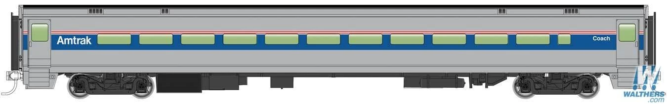 Walthers Mainline HO 910-31001 Horizon Fleet Coach, Amtrak (Phase IV)