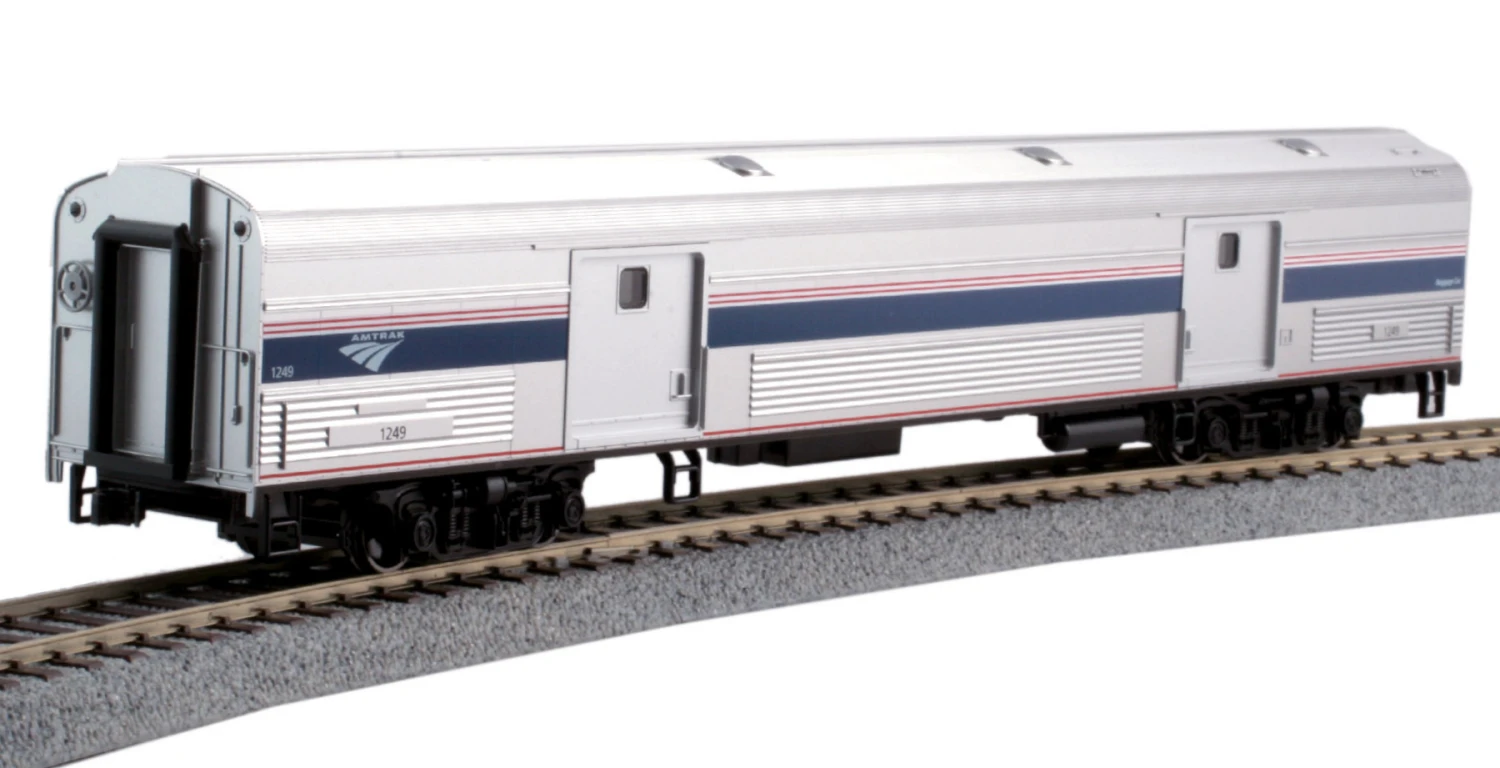 Kato HO 356204 Baggage Car, Amtrak (Phase VI) #1249 3 Kato HO 356204 Baggage Car, Amtrak (Phase VI) #1249