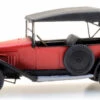 Artitec HO 387.480 Citroen Car Type A, Red -Model Train Shop 387.480 51219.1614357478