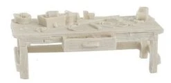 Bar Mills Scale Model Works O 04008 Workbench, Unpainted