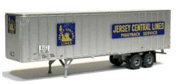 Trainworx N 40467-02 40' Flexi-Van Trailer, Central Railroad Of New Jersey #201111