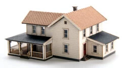 Archistories Z 406191 19th Century Farm House Kit, White