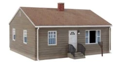 Walthers Cornerstone HO 933-4152 Postwar Prefab House Kit