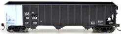 Bowser HO 42404 100-Ton Hopper, Soo Line (ex-WP With Blue End) #62387