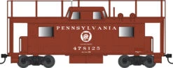Bowser HO 42513 N8 Caboose With Antenna, Pennsylvania Railroad (Circle Keystone/Eastern Region) #478125