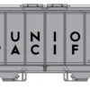 Intermountain HO 48694-04 1958 Cu. Ft. Covered 2-Bay Hopper, Union Pacific #345 2 Intermountain HO 48694-04 1958 Cu. Ft. Covered 2-Bay Hopper, Union Pacific #345 -Model Train Shop 48694wl 05389.1686073450