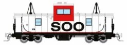 Rapido N 510042 Wide Vision Caboose, Soo Line #45