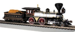Bachmann HO 51007 4-4-0 American Steam Engine, Santa Fe #91