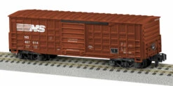 Lionel S 6-44080 American Flyer Waffle-Side Box Car, Norfolk Southern #407014