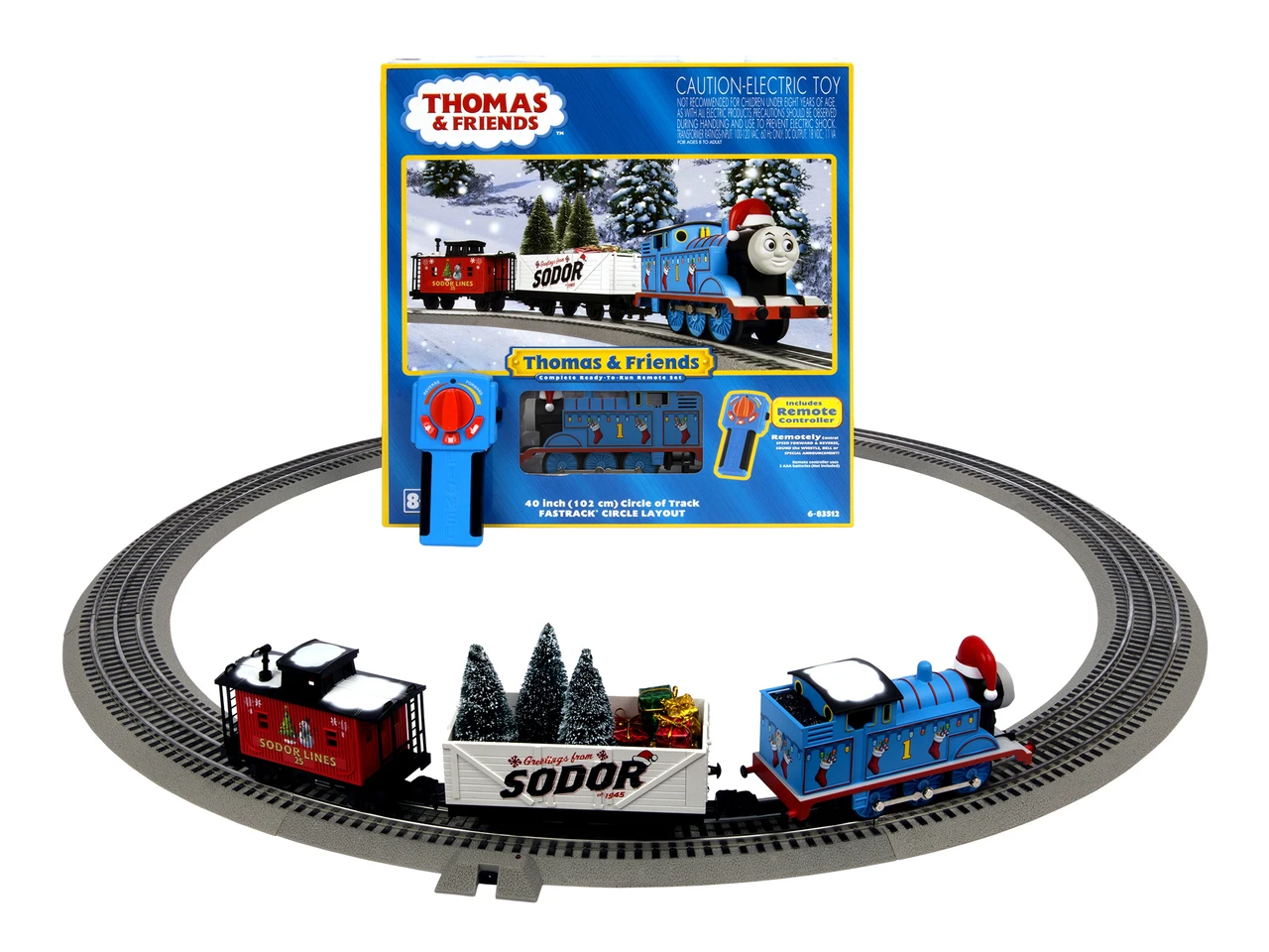 Lionel O 6-85324 Thomas And Friends Christmas Freight LionChief Set With Bluetooth 3 Lionel O 6-85324 Thomas And Friends Christmas Freight LionChief Set With Bluetooth
