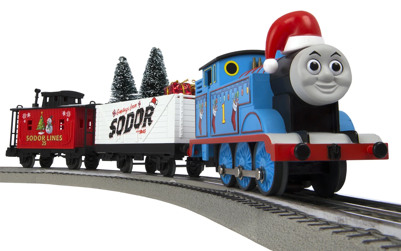 Lionel O 6-85324 Thomas And Friends Christmas Freight LionChief Set With Bluetooth 4 Lionel O 6-85324 Thomas And Friends Christmas Freight LionChief Set With Bluetooth - Image 2