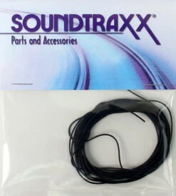 SoundTraxx 810142 10' 30AWG Ultra-Flexible Wire, Black