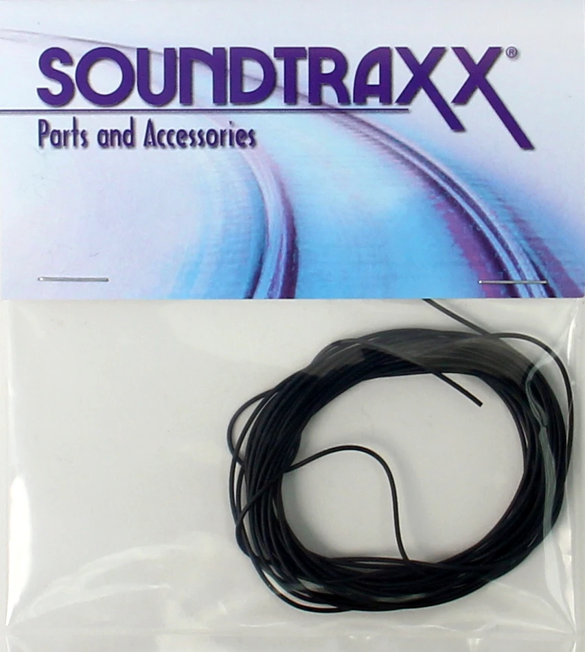 SoundTraxx 810142 10' 30AWG Ultra-Flexible Wire, Black 3 SoundTraxx 810142 10' 30AWG Ultra-Flexible Wire, Black