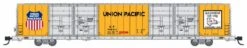 Bluford Shops N 87275 Pullman-Standard 86' Quad Door Auto Parts Box Car, Union Pacific #980215