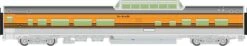 Walthers Mainline HO 910-30409 85' Budd Dome Coach, Denver And Rio Grande Western