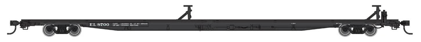 Walthers Mainline HO 910-5512 85' General American G85 Flat Car, Erie Lackawanna #8737 3 Walthers Mainline HO 910-5512 85' General American G85 Flat Car, Erie Lackawanna #8737