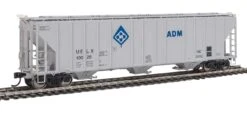 Walthers Proto HO 920-106148 55' Evans 4780 3-Bay Covered Hopper, Archer-Daniels-Midland #10025