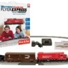 Walthers Trainline HO 931-1211 Flyer Express Fast-Freight Train Set, Canadian Pacific -Model Train Shop 931 1211 1 61255.1618415645