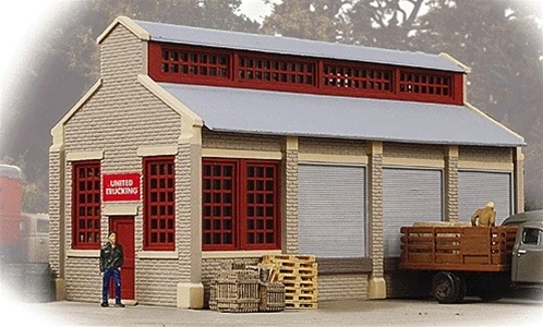 Walthers Trainline HO 931-804 United Trucking Terminal (Built-Up) 3 Walthers Trainline HO 931-804 United Trucking Terminal (Built-Up)