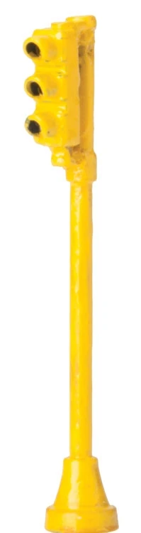 Walthers SceneMaster HO 949-4367 1960s-Style Traffic Light 2-Pack, Non-Operating, Single-Sided