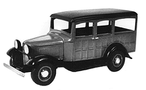Micro Engineering HO 96-130 '32 Ford Station Wagon Kit 3 Micro Engineering HO 96-130 '32 Ford Station Wagon Kit
