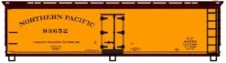 Accurail HO 81442 40' Wood Reefer Car Kit, Northern Pacific #93652