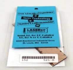 American Model Builders N 521 Wood Flat Car Decks For Atlas 50' Steel Flat Car (2)