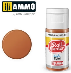 AMMO Acrylic Paints By Mig Jimenez R0024 Rust (15 ML)