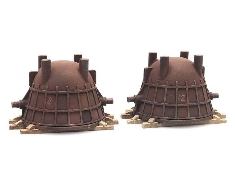 Artitec HO 487.801.56 Two Slag Ladles Cargo Load 3 Artitec HO 487.801.56 Two Slag Ladles Cargo Load