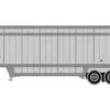 Athearn HO 29452 40' Drop Sill Parcel Trailer, UPS (No Logo) #87982 -Model Train Shop ATH29452 450 15798.1627309550