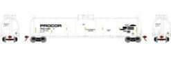 Athearn N 3585 33,900 Gallon LPG Early Tank Car, Procor #31884
