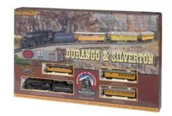 Bachmann HO 00710 Durango And Silverton Train Set With E-Z Track