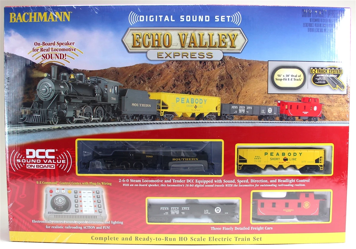 Bachmann HO 00825 Echo Valley Express Train Set, Southern Railway (Digital Sound Set) 3 Bachmann HO 00825 Echo Valley Express Train Set, Southern Railway (Digital Sound Set)